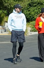 OLIVIA WILDE and Ex-husband Jason Sudeikis Have a Friendly Meet Up in Los Angeles 11/07/2024