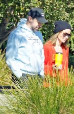 OLIVIA WILDE and Ex-husband Jason Sudeikis Have a Friendly Meet Up in Los Angeles 11/07/2024