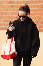 OLIVIA WILDE Out After a Workout in Los Angeles 11/13/2024