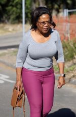 OPRAH WINFREY Leaves Workout in Santa Barbara 11/12/2024