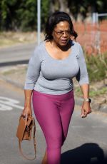 OPRAH WINFREY Leaves Workout in Santa Barbara 11/12/2024