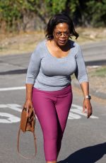 OPRAH WINFREY Leaves Workout in Santa Barbara 11/12/2024