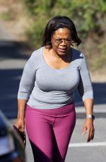 OPRAH WINFREY Leaves Workout in Santa Barbara 11/12/2024