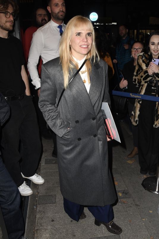 PALOMA FAITH Leaves Her Performance of White Rabbit Red Rabbit in London 11/01/2024
