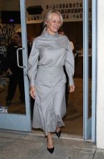 PAMELA ANDERSON Out After Introducing 1961 Film Misfits at the Vidiots Eagle Theatre in Los Angeles 11/16/2024