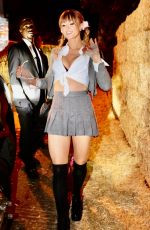PARIS HILTON Arrives at Kendall Jenner