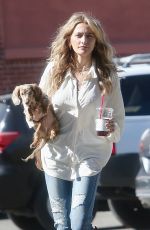 PARIS JACNSON Out with Her Dog in West Hollywood 11/08/2024