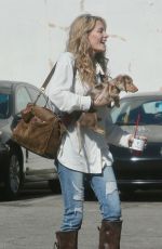 PARIS JACNSON Out with Her Dog in West Hollywood 11/08/2024