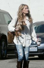 PARIS JACNSON Out with Her Dog in West Hollywood 11/08/2024