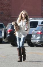 PARIS JACNSON Out with Her Dog in West Hollywood 11/08/2024