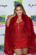 PERRIE EDWARDS at Hits Radio Live at The Co Op Live Arena in Manchester 11/23/2024