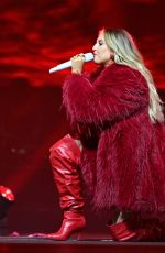 PERRIE EDWARDS Performs at Hits Radio Live at The Co Op Live Arena in Manchester 11/23/2024