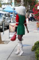PHOEBE PRICE in Christmas Gear Shopping at Local Farmers Market 11/27/2024