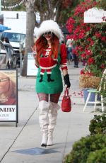 PHOEBE PRICE in Christmas Gear Shopping at Local Farmers Market 11/27/2024