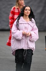 POPPY Arrives for Sound Check Ahead of Appearance on Jimmy Kimmel Live! in Hollywood 11/26/2024