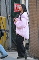 POPPY Arrives for Sound Check Ahead of Appearance on Jimmy Kimmel Live! in Hollywood 11/26/2024