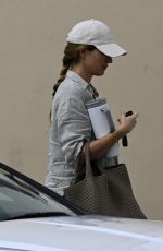 Pregnant GISELE BUNDCHEN Arrives to Pilates Class in Miami 11/12/2024
