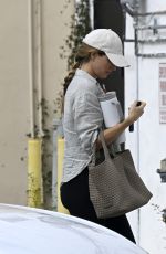 Pregnant GISELE BUNDCHEN Arrives to Pilates Class in Miami 11/12/2024