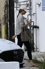 Pregnant GISELE BUNDCHEN Arrives to Pilates Class in Miami 11/12/2024