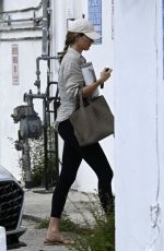 Pregnant GISELE BUNDCHEN Arrives to Pilates Class in Miami 11/12/2024