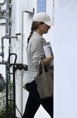 Pregnant GISELE BUNDCHEN Arrives to Pilates Class in Miami 11/12/2024