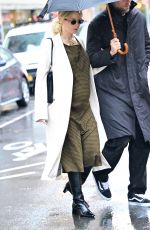 Pregnant JENNIFER LAWRENCE Cooke Maroney Out in New York 11/26/2024