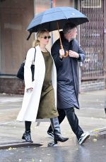 Pregnant JENNIFER LAWRENCE Cooke Maroney Out in New York 11/26/2024
