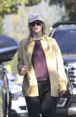 Pregnant JENNIFER LAWRENCE Out Visit Friends in Los Angeles 11/01/2024