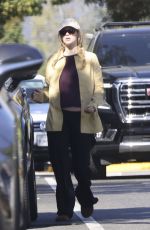 Pregnant JENNIFER LAWRENCE Out Visit Friends in Los Angeles 11/01/2024