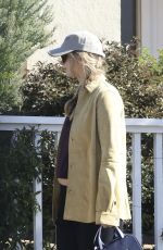 Pregnant JENNIFER LAWRENCE Out Visit Friends in Los Angeles 11/01/2024