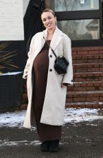 Pregnant JORGIE PORTER Arrives at Mum and me Event at Warrington Golf Club 11/21/2024