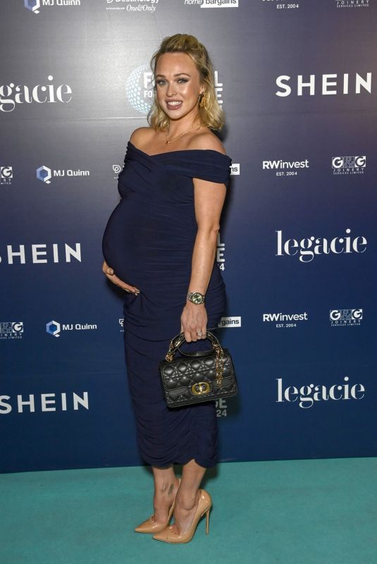 Pregnant JORGIE PORTER at Football for Change Gala 2024 in Liverpool 11/02/2024