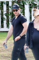 Pregnant KATHERINE SCHWARZENEGGER Out in Los Angeles 11/04/2024