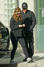 Pregnant KATHERINE SCHWARZENEGGER Out in Los Angeles 11/04/2024