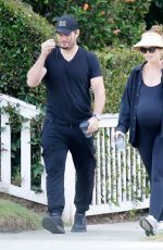Pregnant KATHERINE SCHWARZENEGGER Out in Los Angeles 11/04/2024