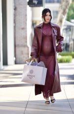 Pregnant MEGAN FOX Shopping at Revolve