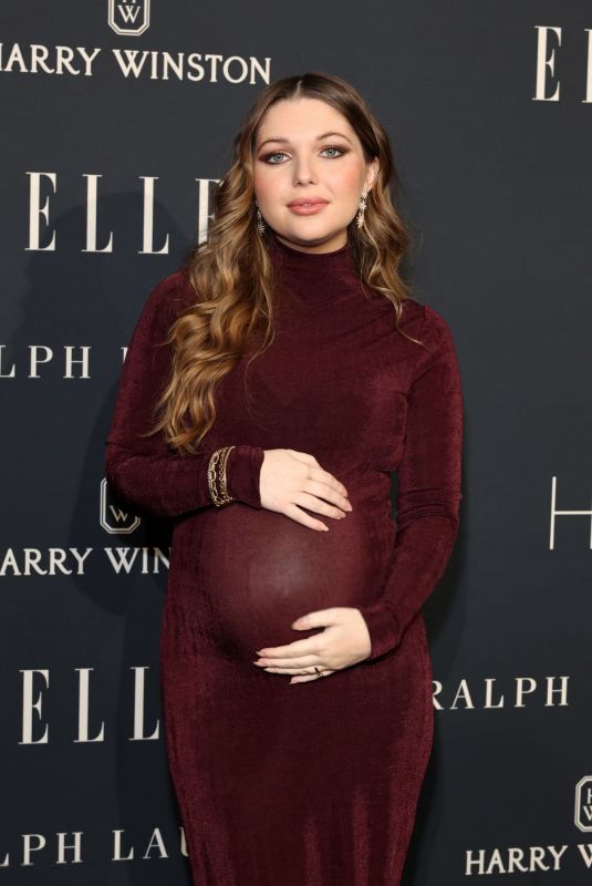 Pregnant SAMMI HANRATTY at 2024 Elle’s Women in Hollywood Gala in Beverly Hills 11/19/2024