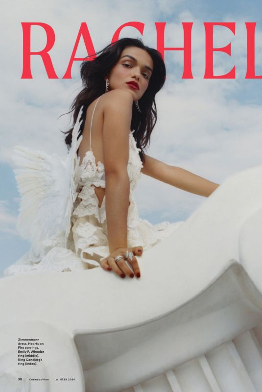 RACHEL ZEGLER in Cosmopolitan Magazine, Winter Issue 2024