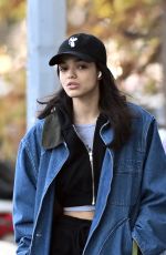 RACHEL ZEGLER Out with Her Dog in New York 11/17/2024