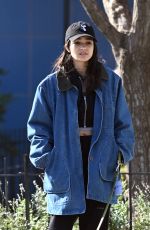 RACHEL ZEGLER Out with Her Dog in New York 11/17/2024