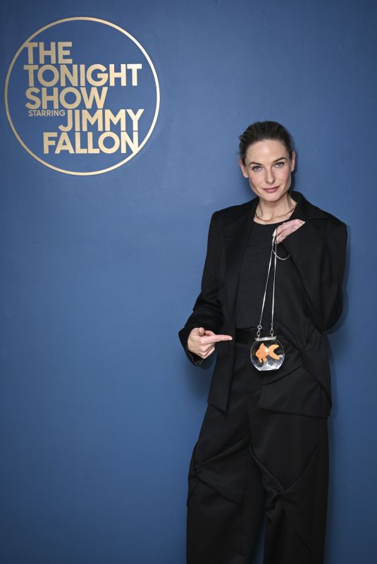 REBECCA FERGUSON at Tonight Show Starring Jimmy Fallon in New York 11/11/2024
