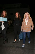 REBEL WILSON and GINA MATTHEWS Leaves Dinner with Friend at Funke Restaurant in Beverly Hills 11/04/2024