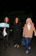 REBEL WILSON and GINA MATTHEWS Leaves Dinner with Friend at Funke Restaurant in Beverly Hills 11/04/2024