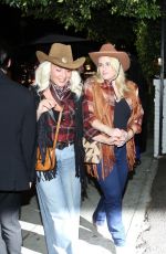 REBEL WILSON and RAMONA AGRUMA Arrives at Kendall Jenner