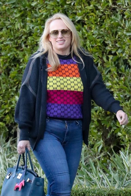 REBEL WILSON at a Friendly Outing in Beverly Hills 11/17/2024
