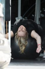 REBEL WILSON Workout at a Gym in Los Angeles 11/11/2024