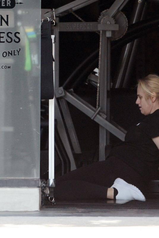 REBEL WILSON Workout at a Gym in Los Angeles 11/11/2024
