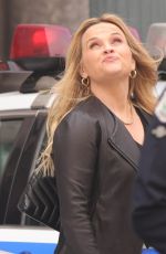 REESE WITHERSPOON and Mark Duplass on the Set of The Morning Show in Los Angeles 11/18/2024