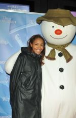 REMI NICOLE at The Snowman Press Performance at Peacock Theatre in London 11/23/2024