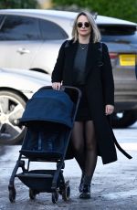 RHIAN SUGDEN and Oliver Mellor Arrives at Mum and Me Event at Warrington Golf Club in Warrington 11/21/2024